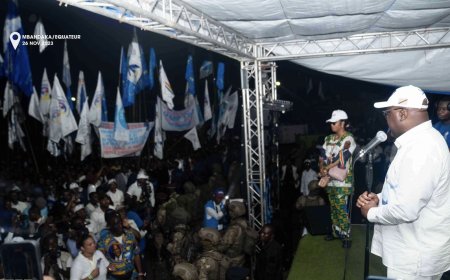 Mbandaka : Tshisekedi interdit à la population de voter pour des candidats de l’étranger « soutenus par le Président d'un petit pays frontalier »