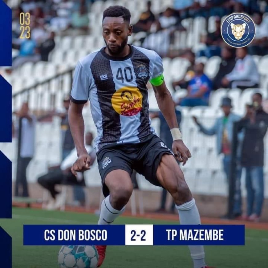 Linafoot : Don Bosco et TP Mazembe s’accrochent (2-2)