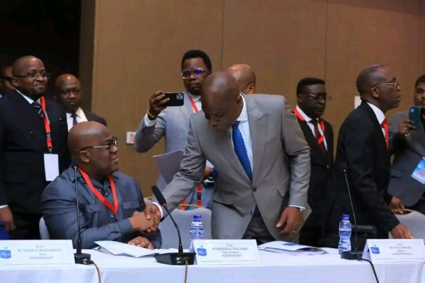 Présidentielle 2023 en RDC : Félix Tshisekedi présent au cadre de concertation avec les autres candidats 