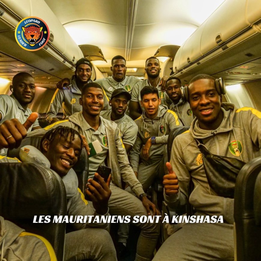 Football/Qualification CDM 2026 : Les Mauritaniens déjà sur le sol congolais