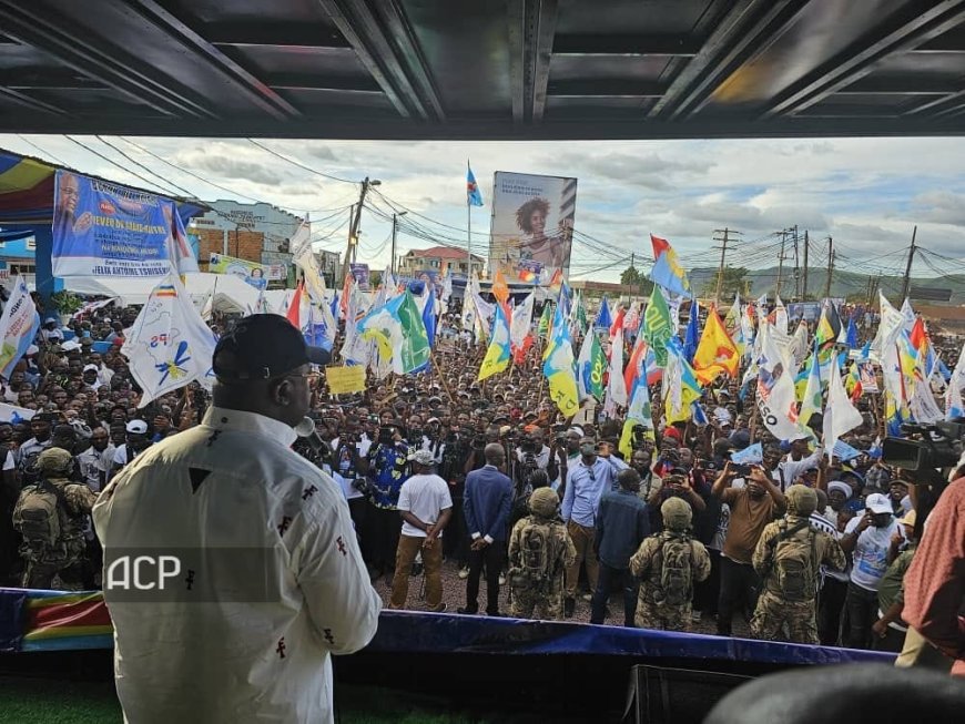 Élections 2023 : Depuis Kisantu, Félix Tshisekedi rappelle les souvenirs lugubres de la coalition FCC - CACH