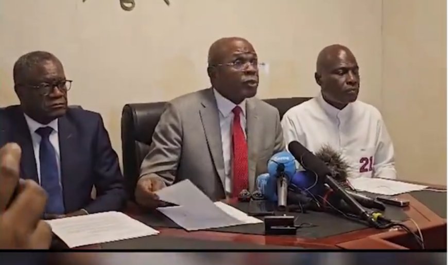 Présidentielle 2023 : Mukwege, Fayulu, Théodore Ngoy et trois autres candidats portent plainte contre Denis Kadima et Peter Kazadi 