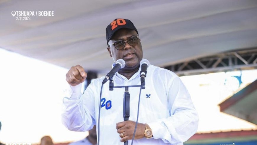 Félix Tshisekedi à Boende : « Pour nous, les agriculteurs sont comme des héros en RDC »