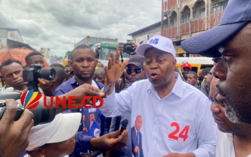 Kinshasa : Adolphe Muzito prêche son plan d’extension de la ville aux habitants de Funa et Lukunga 