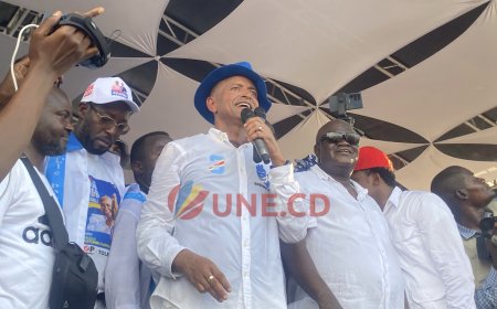 Campagne électorale : À Kinshasa, Moïse Katumbi promet de faire oublier aux jeunes les jeux du hasard au profit des emplois décents