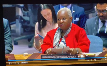 RDC : « la qualité des cartes d'électeurs, la difficulté d'obtenir des duplicata alimentent la méfiance des acteurs électoraux », Bintou Keita à l’ONU