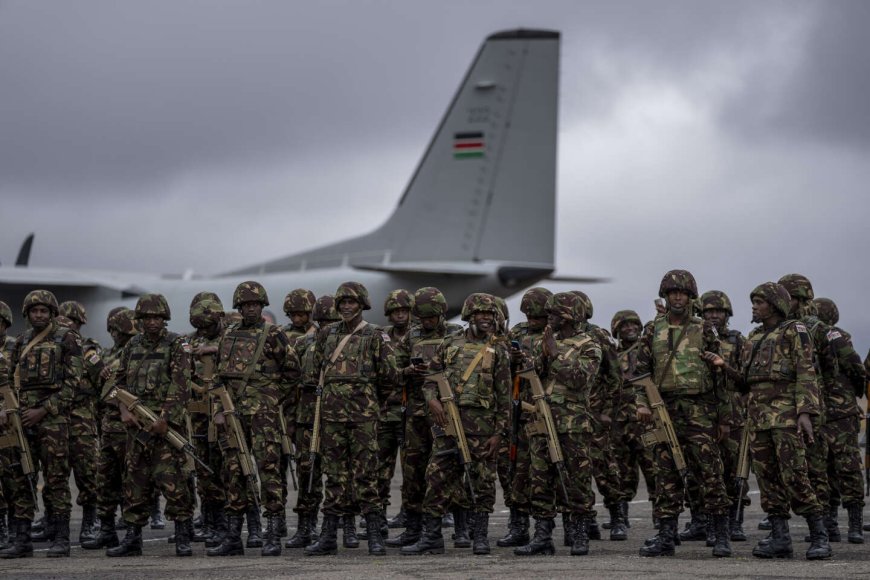 Fin du mandat de la force de l’EAC : Un premier groupe des soldats kenyans a quitté Goma pour Nairobi 