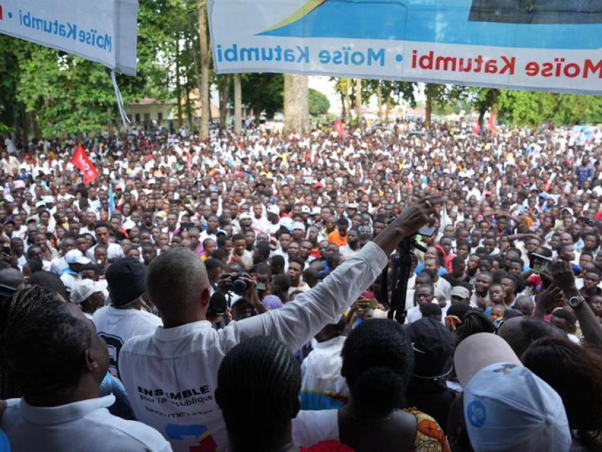 Moïse Katumbi à Kikwit : « Parce qu’il n’a pas de bilan, mon nom est devenu son bilan, leur slogan, leur fond de commerce »