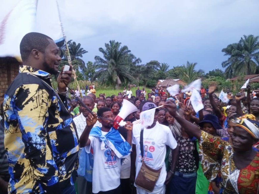Élections 2023 : Jean-Jeef Waz Wany Mwanza à ses électeurs : « Votez pour moi, je suis le numéro 44 à la députation nationale, circonscription électorale de Kazumba »