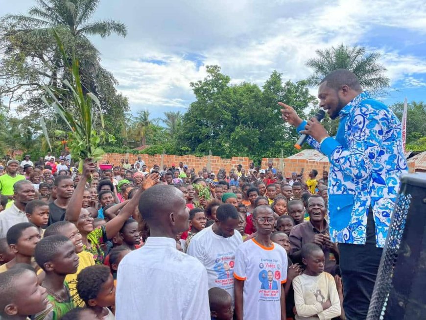 Élections 2023 : Waz Wany Mwanza Jean-Jeef en tournée ce samedi 9 décembre dans son fief de Tshibala