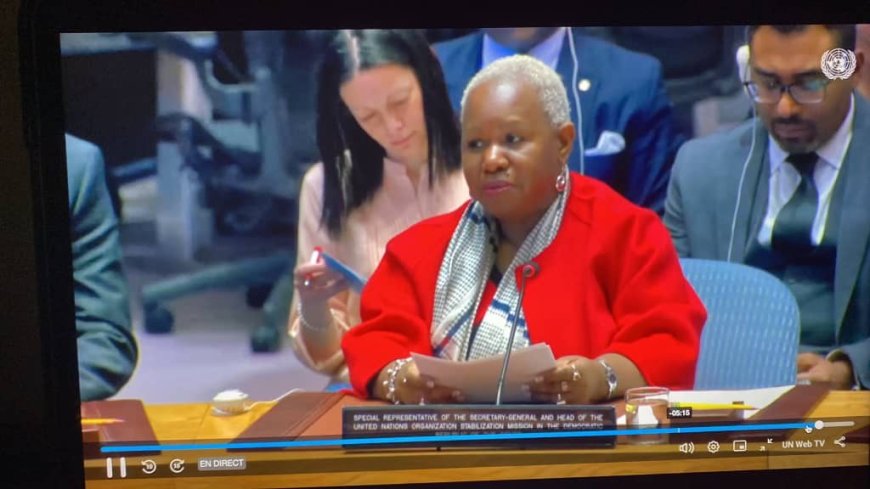 RDC : « la qualité des cartes d'électeurs, la difficulté d'obtenir des duplicata alimentent la méfiance des acteurs électoraux », Bintou Keita à l’ONU