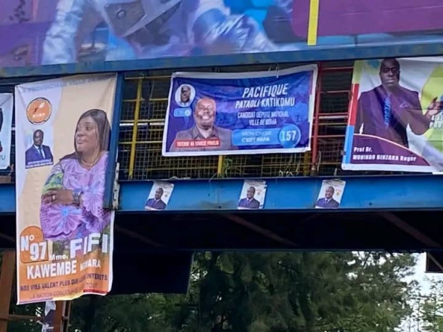 Campagne électorale Jour J-3 : La CENI rappelle aux candidats d'enlever les affiches de propagande 24 heures avant le début du scrutin