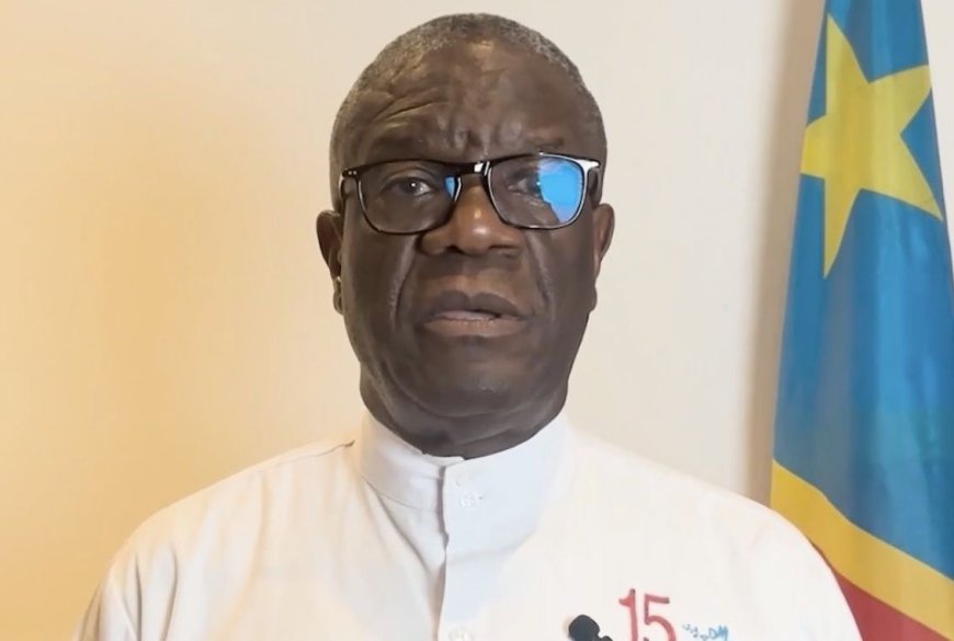 Maponomi ya 2023: Denis Mukwege akembisi makanisi maye yako wela ebonga ya bokonzi