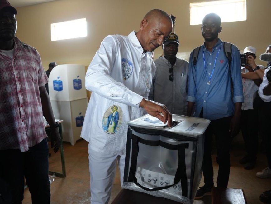 Moïse Katumbi après son vote : « On ne craint absolument rien du tout, nous allons gagner ces élections »