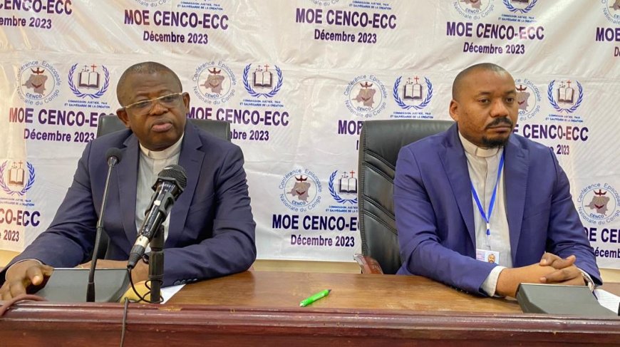 Élections 2023 : « 31,37% des bureaux de vote pas ouverts dans l'ensemble du pays ; 45,1 % des machines ont eu des problèmes », MOE CENCO-ECC