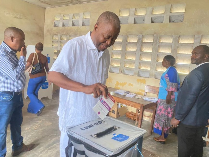 Muzito après son vote : « Même si le peuple arrive à choisir quelqu'un d'autre, je serai disposé à donner ma collaboration à mes conditions »