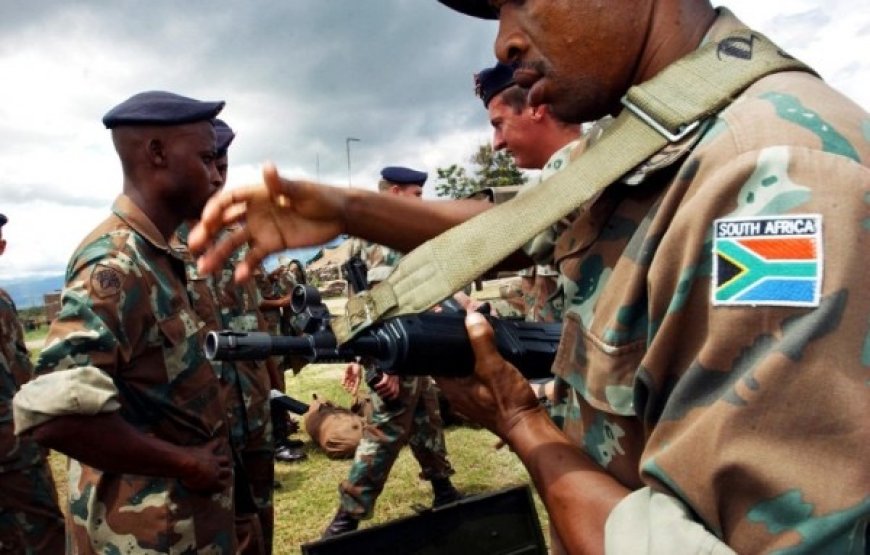 Guerre dans l'Est : Dans le cadre de la force régionale de la  SADC, les troupes de l'armée sud-africaine déjà à Goma depuis mercredi