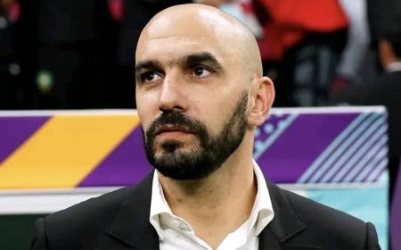 CAN 2023/ Affaire Mbemba-Regragui :  La CAF suspend l'entraîneur Marocain 