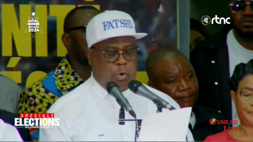RDC : Réélu, Tshisekedi promet plus d’actions pour son second mandat 