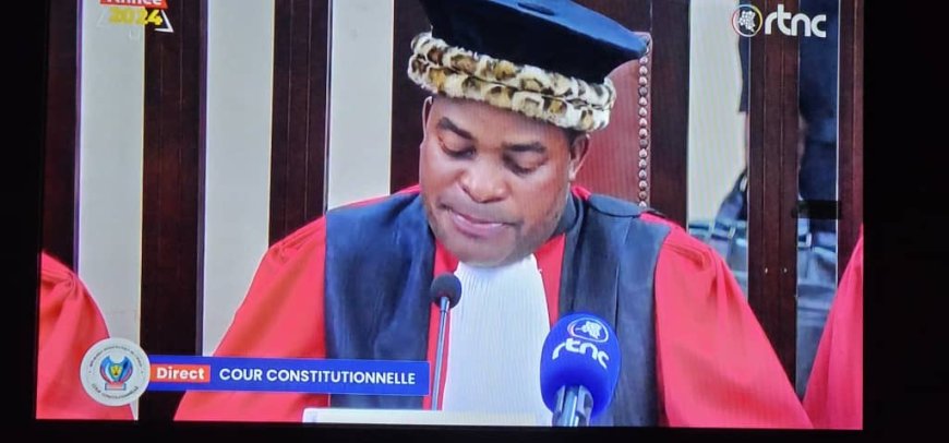 Présidentielle : La cour constitutionnelle confirme la réélection de Félix Antoine Tshisekedi 