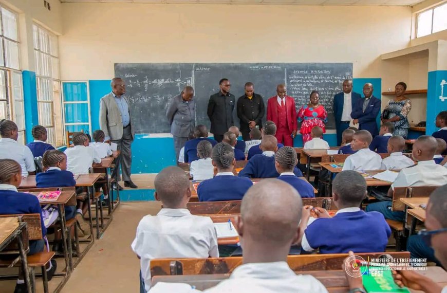 Haut-Katanga 1 : Les autorités éducationnelles notent une forte présence des élèves dans les écoles après les festivités