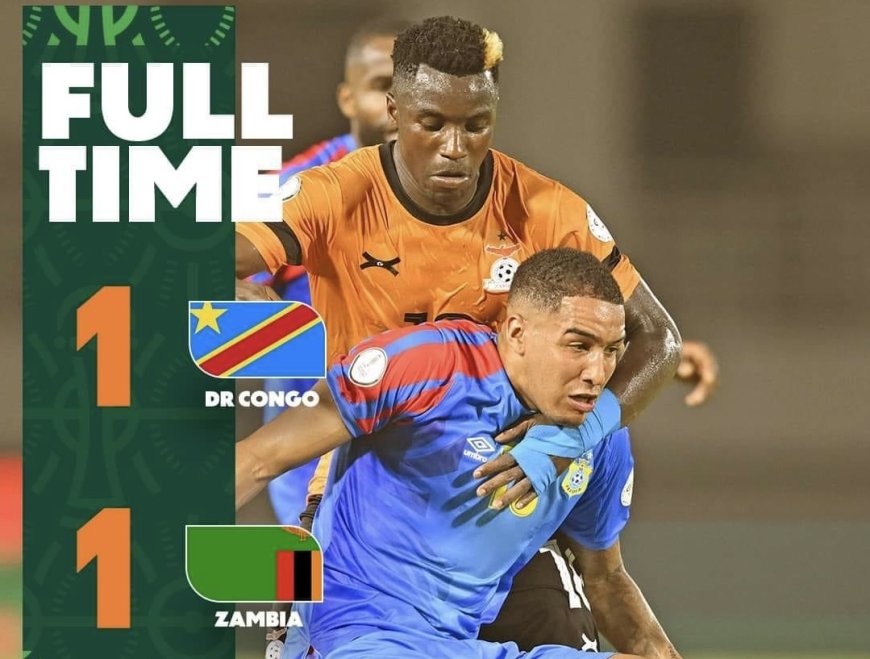 CAN 2023 : La RDC accrochée par la Zambie (1-1)
