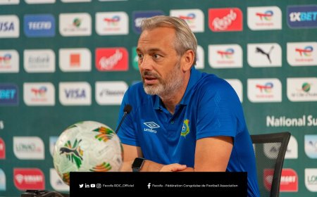 CAN 2023 : « Nous ne sommes pas favoris face à la Guinée (…) nous allons jouer face à une belle équipe » Sébastien Desabre 