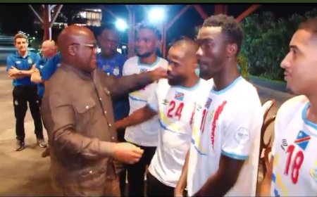 CAN 2023 : « Personne n’attendait la RDC à ce stade de la compétition », Félix Tshisekedi aux Léopards 