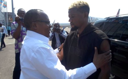 Football : Héritier Luvumbu accueilli avec honneur à Kinshasa 