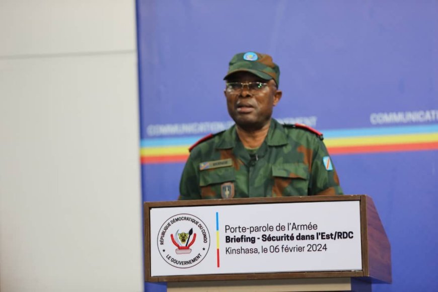 Guerre dans l’Est : « Les FARDC sont condamnées à réussir (…) C’est une question existentielle », rassure le porte-parole de l’armée 