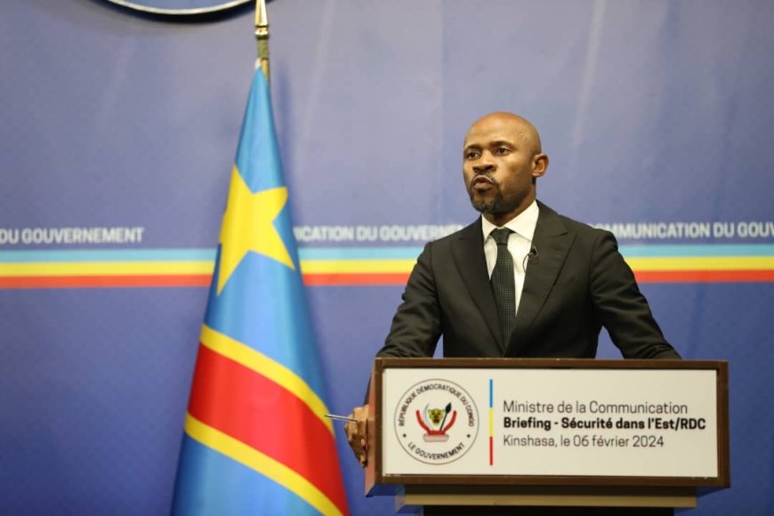 RDC - Rwanda : « Dans les conditions actuelles, une guerre ne peut pas être déclarée », Patrick Muyaya