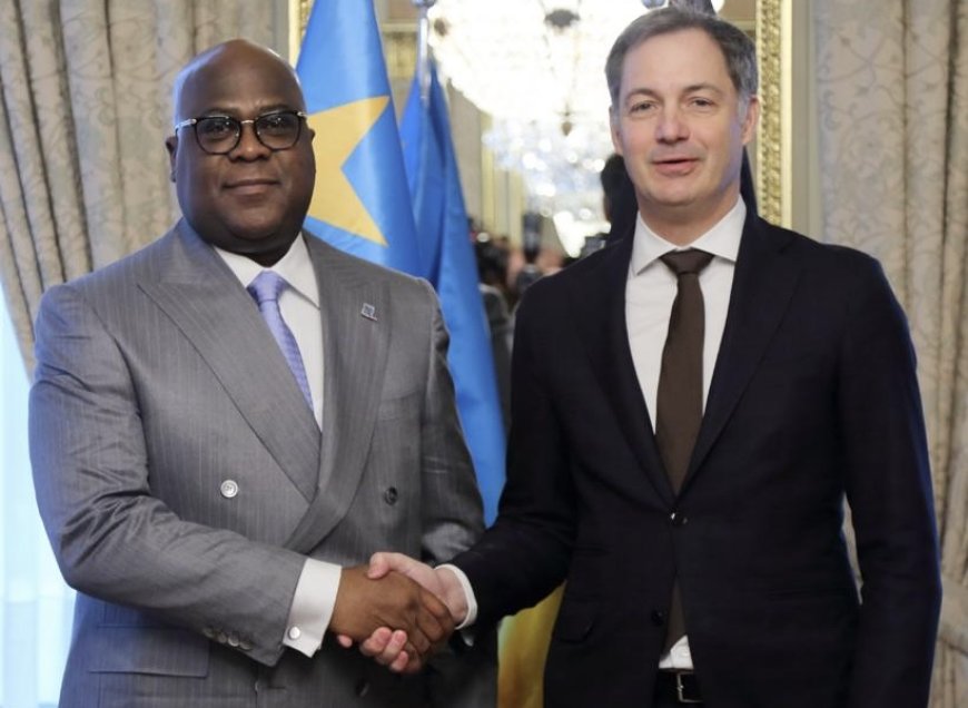 Guerre dans l’Est : à Bruxelles, Félix Tshisekedi et le Premier Ministre belge aborde l’accord UE - Rwanda 