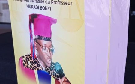 RDC/Écriture: « Droit et rigueur», nouvel ouvrage paru aux éditions CRDS/Bruxelles en mémoire du Professeur MUKADI BONYI