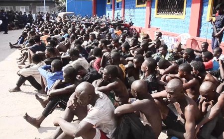 Kinshasa : Plus de 500 présumés inciviques présentés à la presse par la Police 