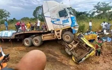Haut-Katanga : 18 fidèles kimbanguistes morts dans un accident de circulation sur la route Kasumbalesa-Sakania