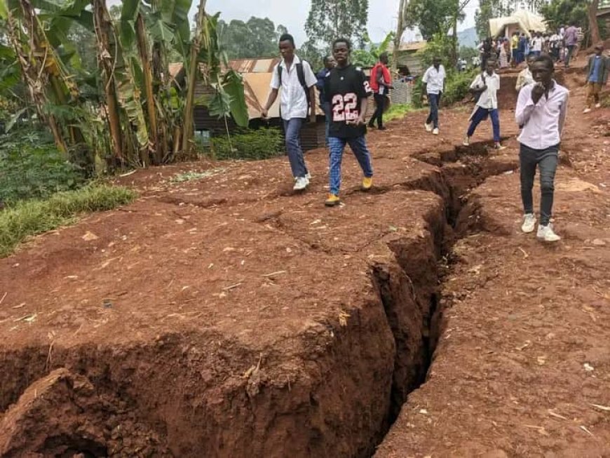 Sud-Kivu : un risque de glissement de terre signalé à Buhozi
