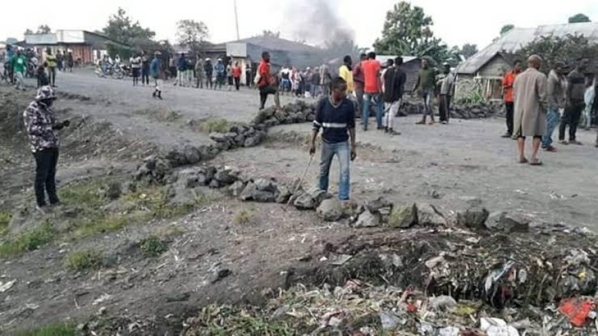 Goma: vive tension au quartier Mugunga suite au meurtre d'un déplacé de geurre par un militaire incontrôlé