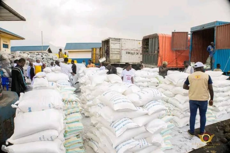 Nord-Kivu : Plus 4000 foyers de déplacés de l'agression rwandaise bénéficient enfin de l'aide humanitaire