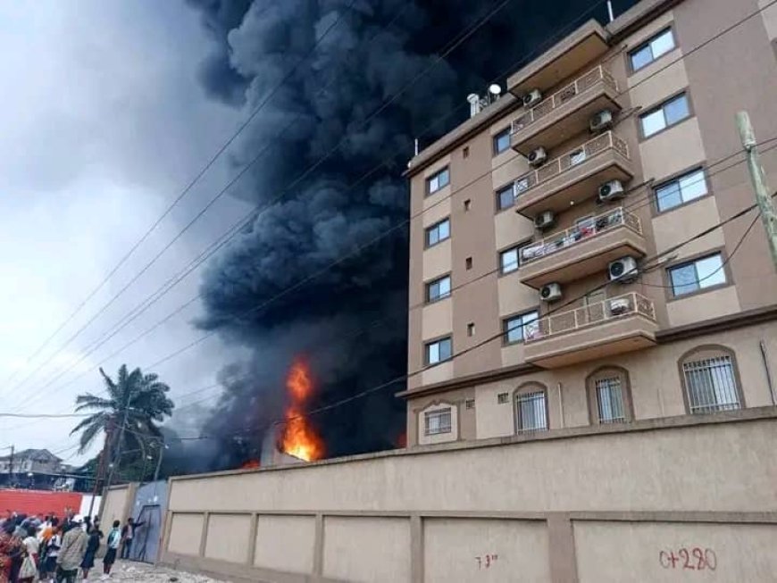 Kinshasa : dégâts matériels énormes dans un grave incendie à Limete