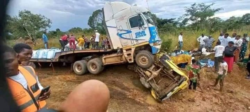 Haut-Katanga : 18 fidèles kimbanguistes morts dans un accident de circulation sur la route Kasumbalesa-Sakania