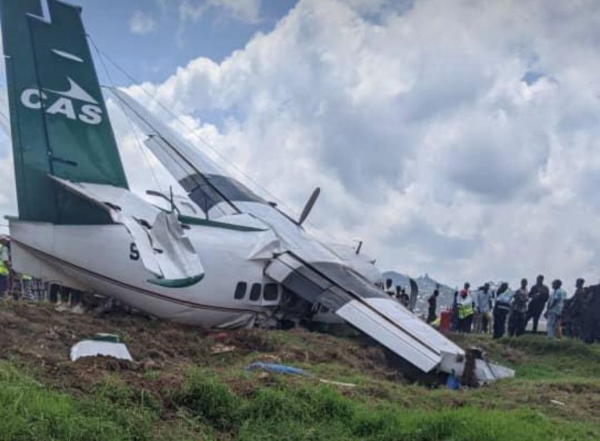 Nord-Kivu : crash d’un aéronef à l'aérodrome de Rughenda (Butembo)