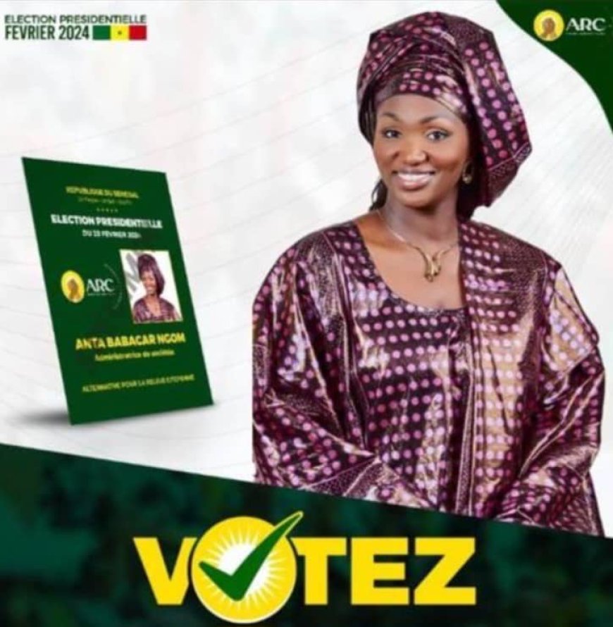 Anta Babacar Ngom, l’histoire d’une « ambitieuse », candidate à la Présidentielle sénégalaise 