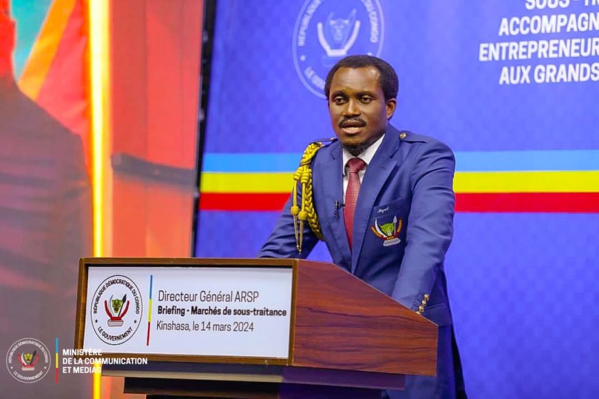 ARSP : Miguel Kashal vente des millions congolais accompagnés par des entreprises congolaises