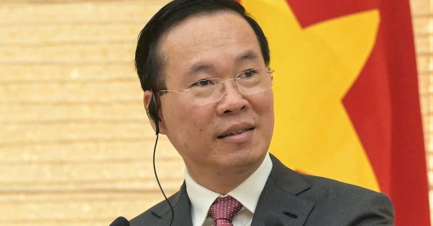 Vietnam : le président Vo Van Thuong, démissionne après un an au pouvoir
