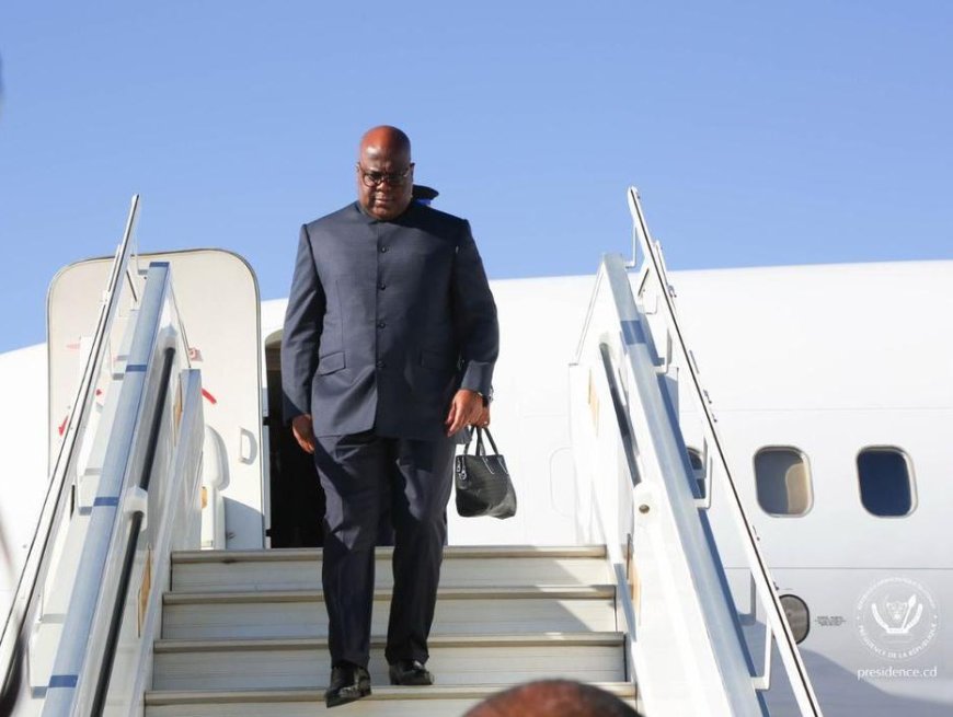 Guerre dans l’Est : Félix Tshisekedi à Lusaka (Zambie) pour participer au sommet extraordinaire de la SADC