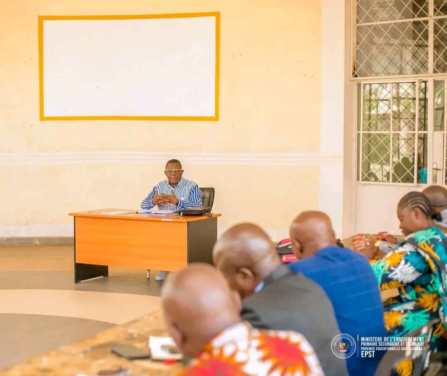 Haut-Katanga 1 : Les inspools invités à veiller rigoureusement sur les actions de formations que mènent les itinérants sur le terrain pour améliorer la qualité des enseignements-apprentissages