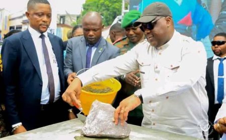 Kinshasa : Félix Tshisekedi lance les travaux de construction de la maternité de Kintambo