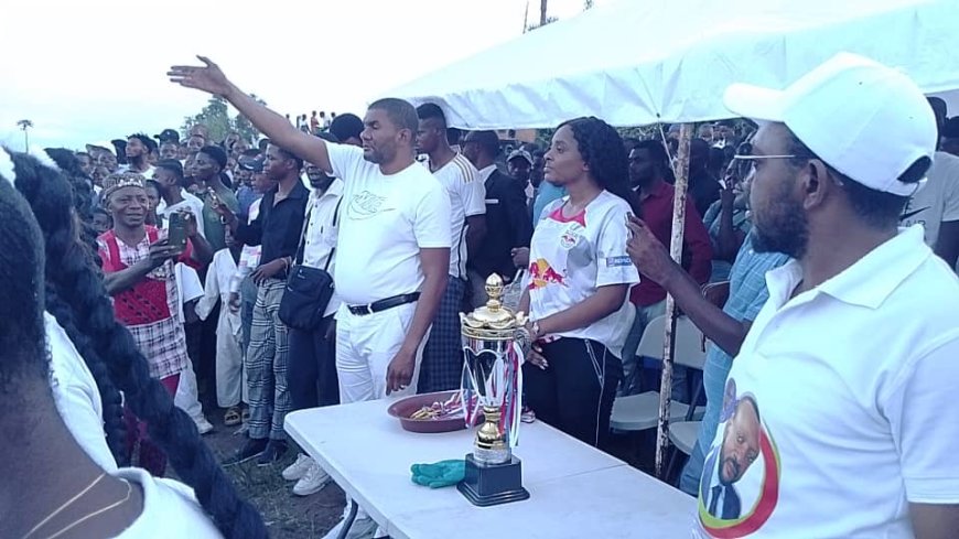 Kwilu : clôture de Fatshi Cup/Masi-manimba organisée par l'ONGD BAFA de Chantal et Junior Mulop 