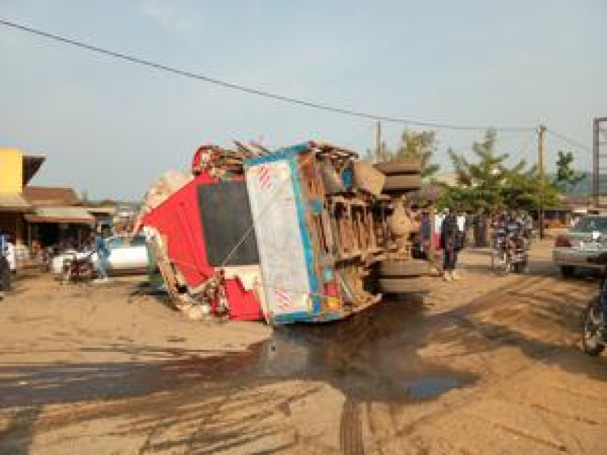 Tshikapa : une dizaine de personnes mortes dans un accident de circulation
