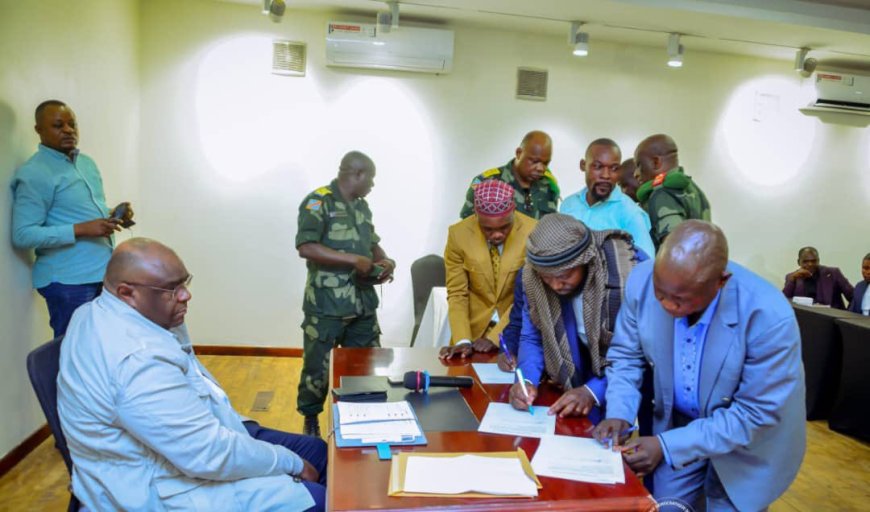 Insécurité en Ituri : 5 groupes armés s’engagent à cesser « immédiatement les hostilités pour le retour de la paix »